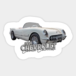 1954 Chevrolet Corvette Convertible Sticker